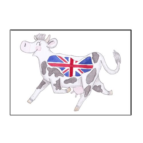 A6 cow in uk card - joyin