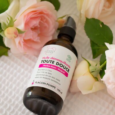 Tout Douce Rinse-off Cleansing Oil Rose-Lily of the Valley Scent