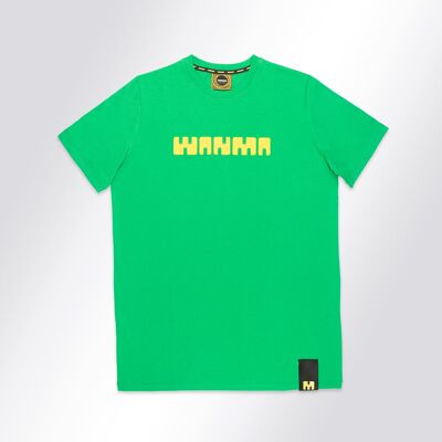 Camiseta básica verde para hombre