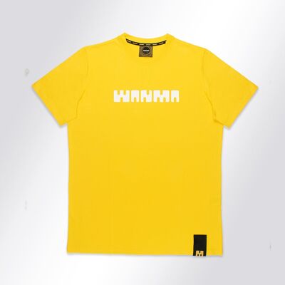 Grundlegendes gelbes T-Shirt für Männer