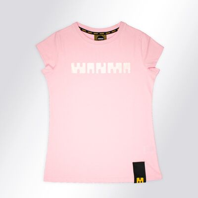 T-shirt basique rose pour femme
