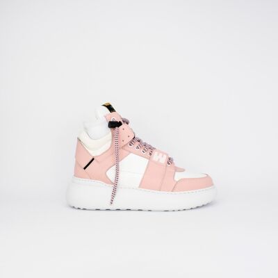 Zapatillas B-Girl rosas y blancas