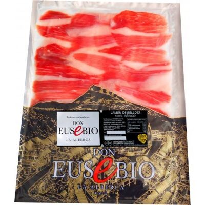 1 Kg 100% iberischer Schinken aus Eichelmast Eusebio Salamanca Messer