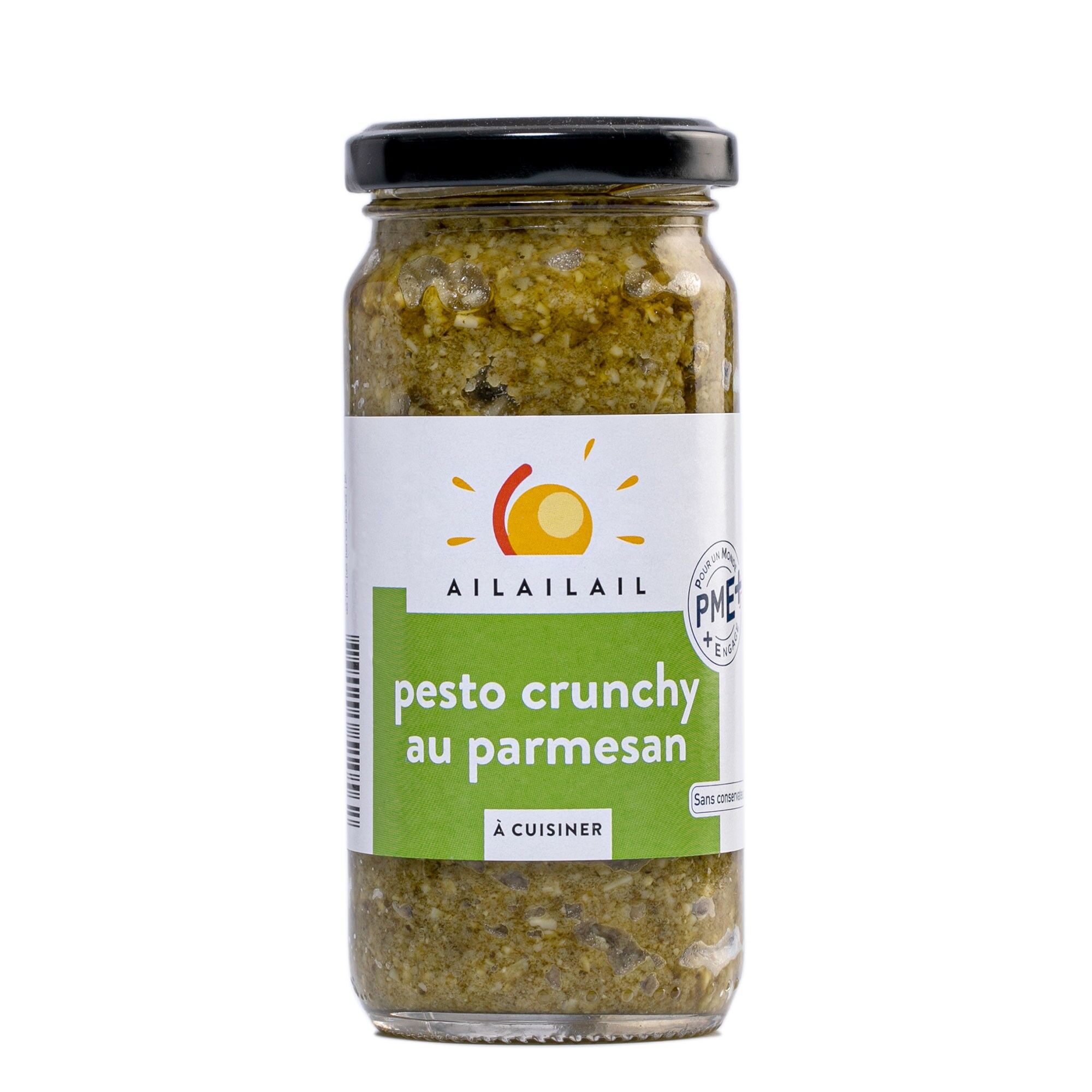 Pesto "croccante" con parmigiano