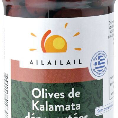 Pitted Kalamata olives 290g GARLIC GARLIC GARLIC