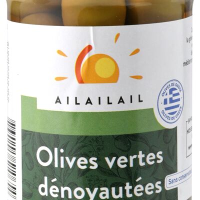 Olives vertes dénoyautées 290g