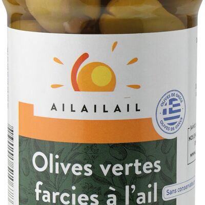Green olives stuffed with almonds 290g