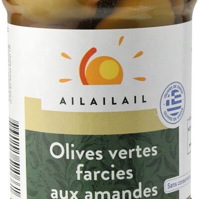 Olive verdi ripiene di aglio 290g