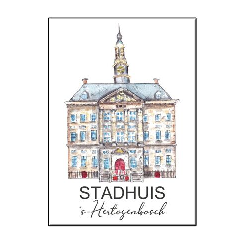 A6 stadhuis 's hertogenbosch card - joyin