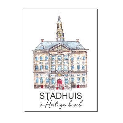 TARJETA HERTOGENBOSCH DE A6 STADHUIS - JOYIN