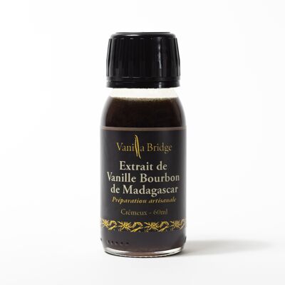 Bourbon Vanilla Extract from Madagascar _Crémeux 60ml