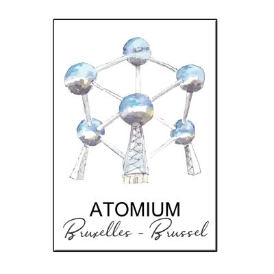 TARJETA A6 CITY ICON ATOMIUM BRUSELAS