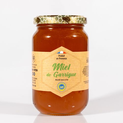 Miel de garrigue 500g