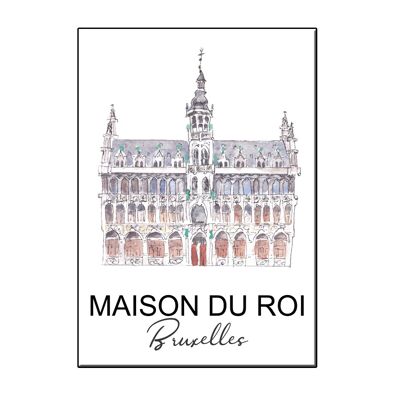 A6 CITY ICON MAISON DU ROI BRUXELLES CARD
