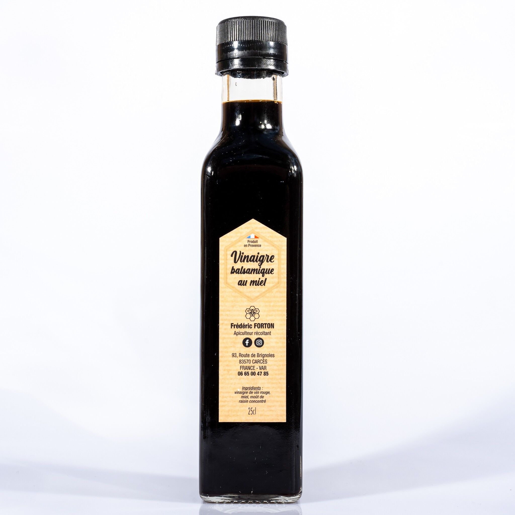 Aceto balsamico al miele 25cl