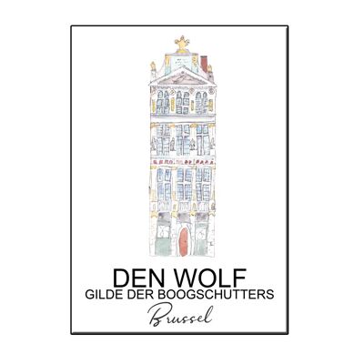 A6 city icon den wolf brussel card
