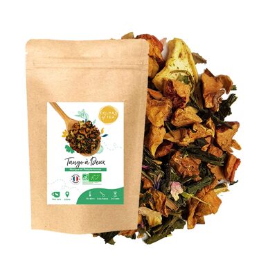 Tango à Deux, Tè verde biologico fruttato - Mango e pompelmo - 1kg