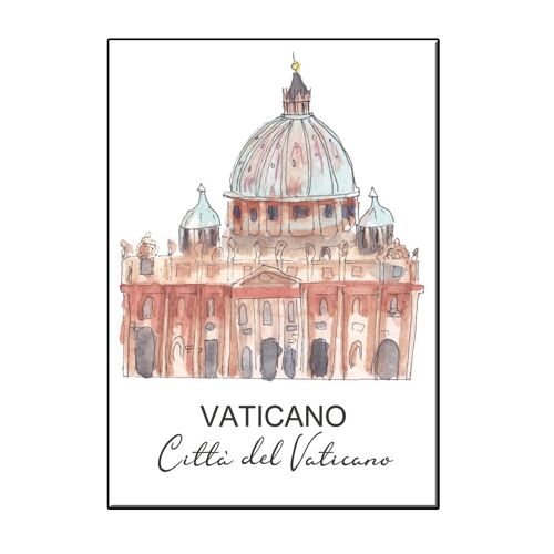 A6 city icon vatican card