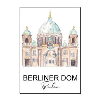 CARTE A6 CITY ICON BERLINER DOM CARD 1