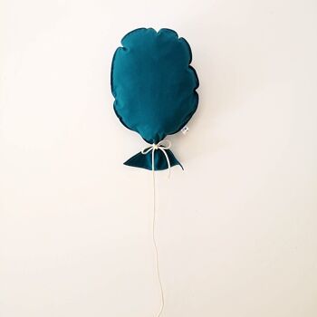 Ballon mural - Bleu canard 1