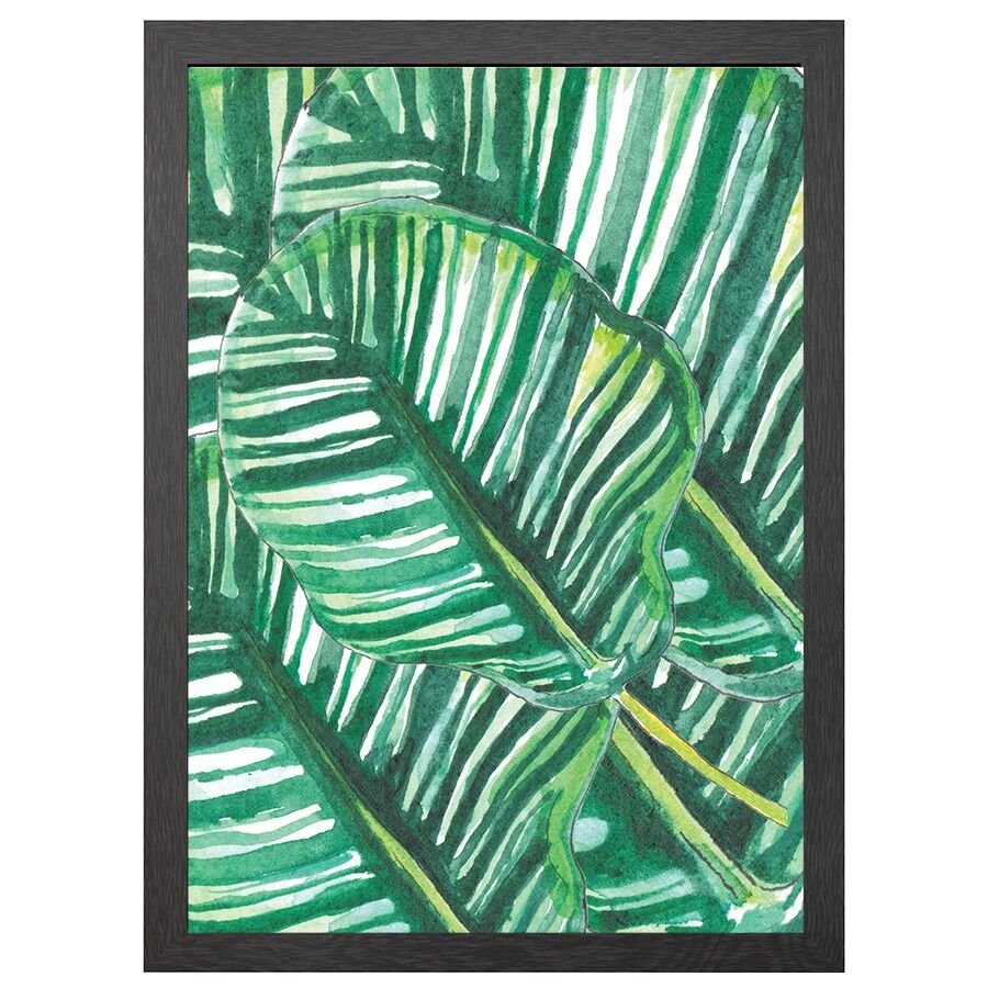 A2 poster jungle leafs in frame - joyin