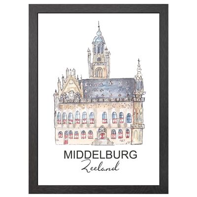 A2 frame stadhuis middelburg