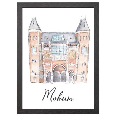 A2 frame rijksmuseum mokum ( amsterdam)