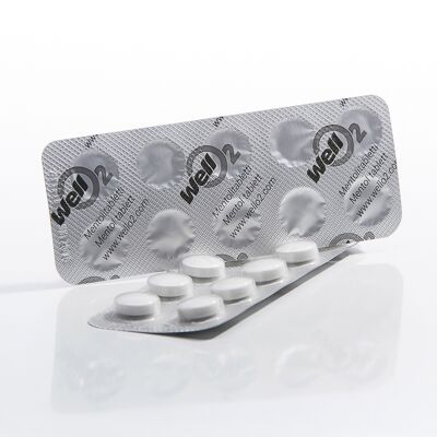 WellO2 Menthol tablet