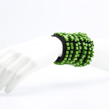 NEXT Bracelet Manchette Pashmina - Vert d'Été
