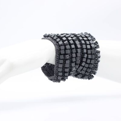 SIGUIENTE Brazalete Pashmina - Gris