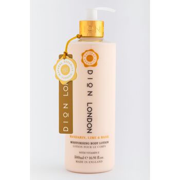 Dion London - Lotion pour le corps 500 ml - Mandarine Lime & Basilic