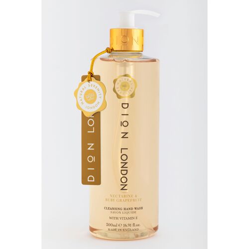 Dion London - 500 ml Hand Wash - Nectarine & Ruby Grapefruit