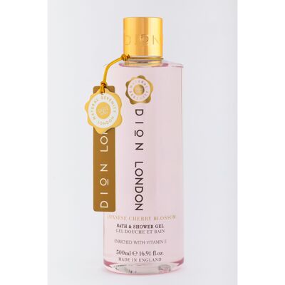 Dion London - 500 ml Bath & Shower Gel - Japanese Cherry Blossom