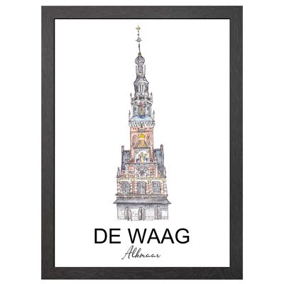 A2 CUADRO DE WAAG ALKMAAR