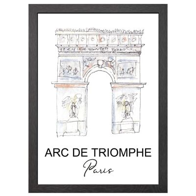 A2 RAHMEN ARC DE TRIOMPHE PARIS