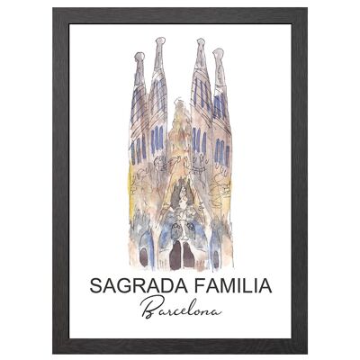 CADRE A2 SAGRADA FAMILIA - BARCELONE