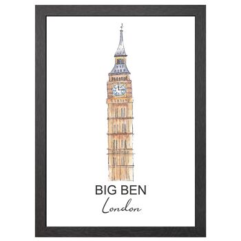 CADRE A2 BIG BEN LONDON