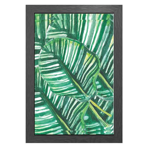 A3 poster jungle leafs in frame - joyin