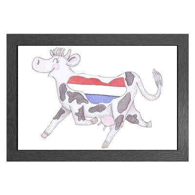 A3 frame crazy cow nederland