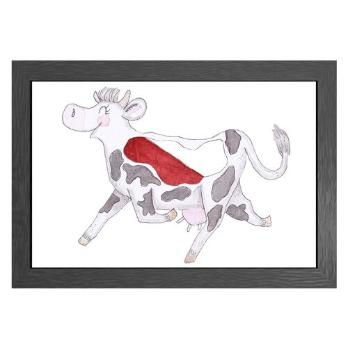 A3 poster cow utrecht in frame - joyin