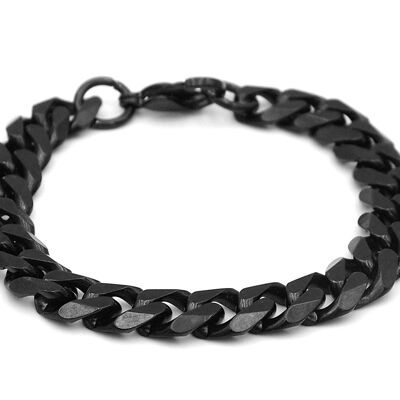Obsidian cuban bracelet