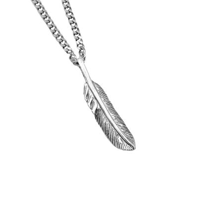Small Silver Feather (S925)