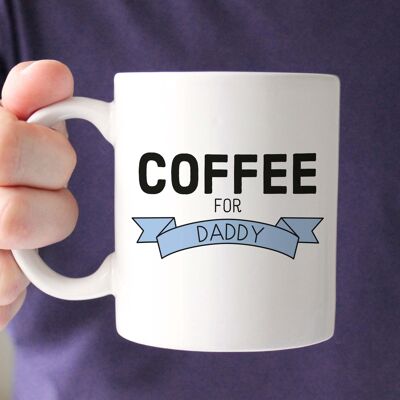 Kaffee für Papa-Fahnen-Tasse