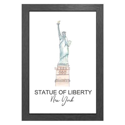 A3 frame statue of liberty ny