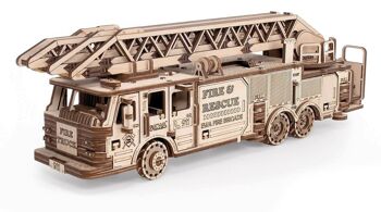 Diy - maquette 3d camion de pompier 3