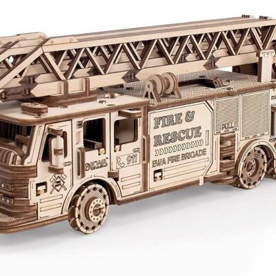 Diy - maquette 3d camion de pompier