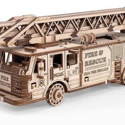 Diy - maquette 3d camion de pompier