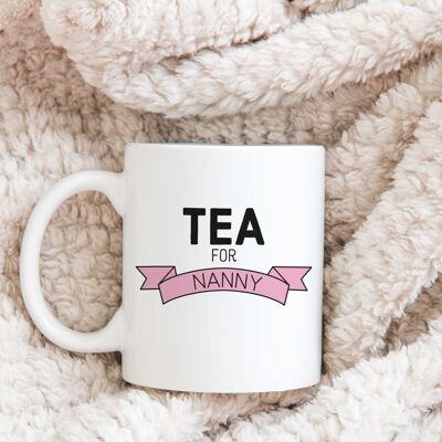 Tee für Kindermädchen-Fahnen-Tasse