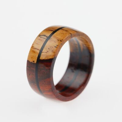 Zaid ebony wood ring
