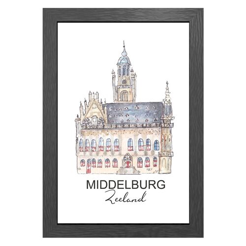A3 frame stadhuis middelburg